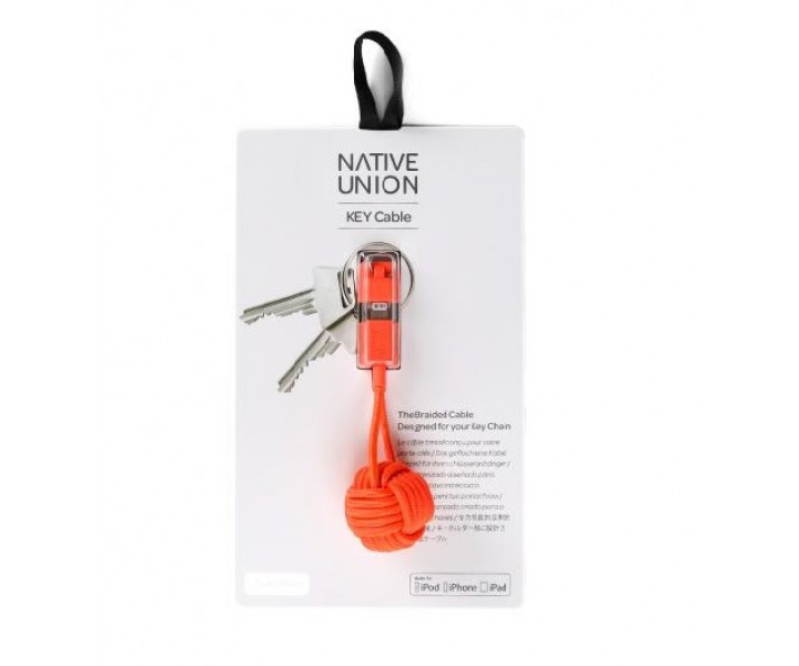 Кабель Native Union Key Cable Lightning Coral